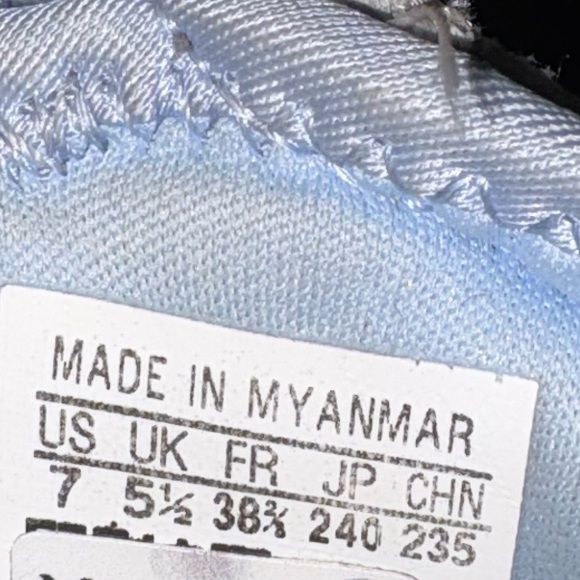 Adidas Fukasa Run Light Blue and White Sneakers - Picture 2 of 3